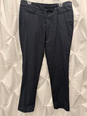 Dalia Collection Denim Look Boot Cut Dress Pants